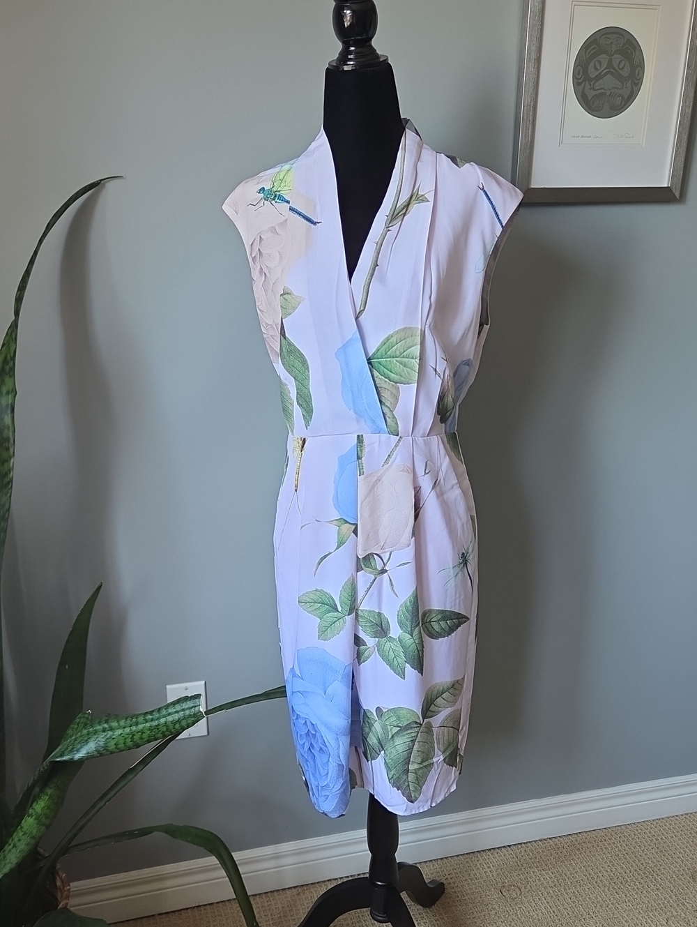 Ted Baker Ravina Rose Print Dress